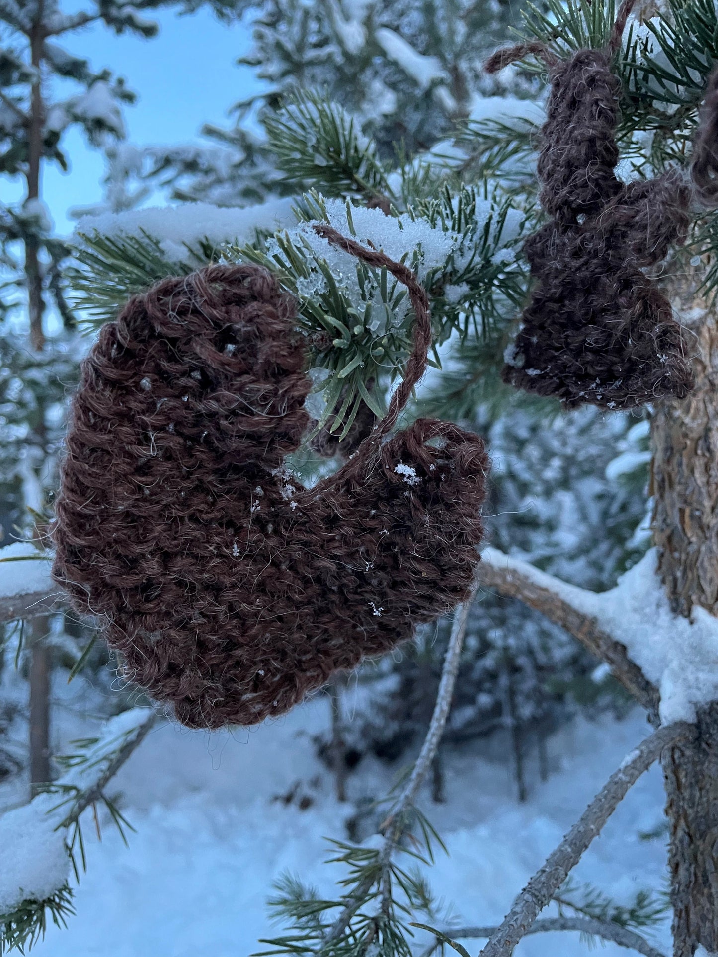 Strikkeoppskrift på pepperkaker