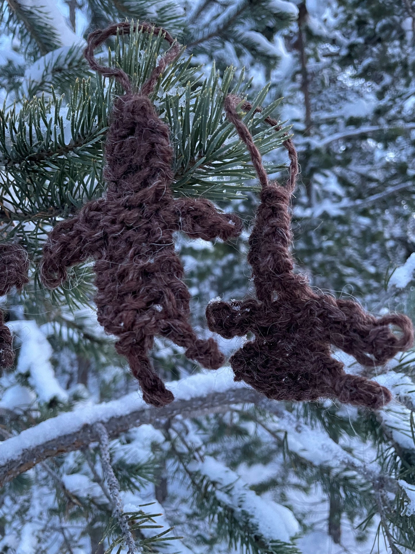 Strikkeoppskrift på pepperkaker