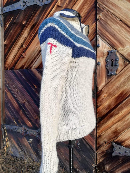Strikkeoppskrift på Tur-genseren